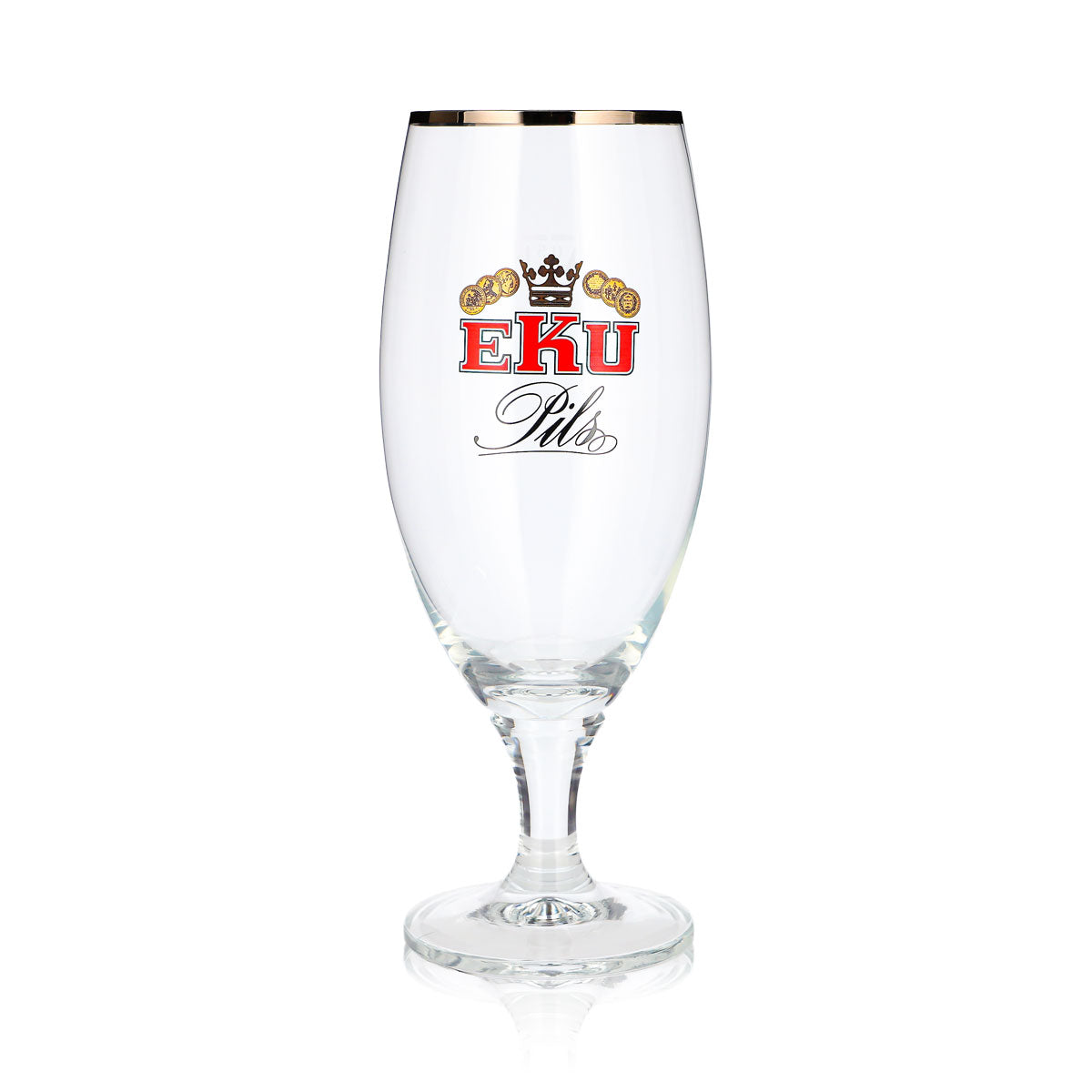 Eku Beer Glass 0.5 L, Pilsner, Platinum Rim, Ritzenhoff – View 2