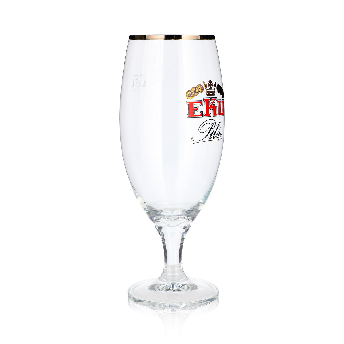 Eku Beer Glass 0.5 L, Pilsner, Platinum Rim, Ritzenhoff – View 3