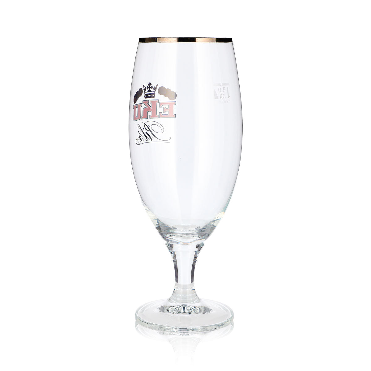 Eku Beer Glass 0.5 L, Pilsner, Platinum Rim, Ritzenhoff – View 4