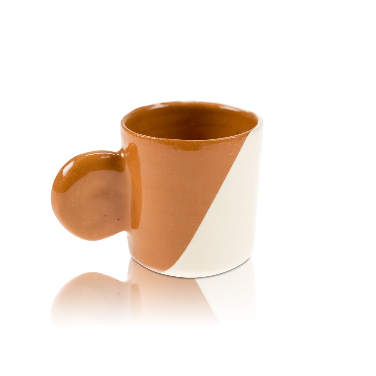 Eminente 75ml Cup + Saucer Set Cup and Saucer Terracotta C6 Espresso Cafe – View 2