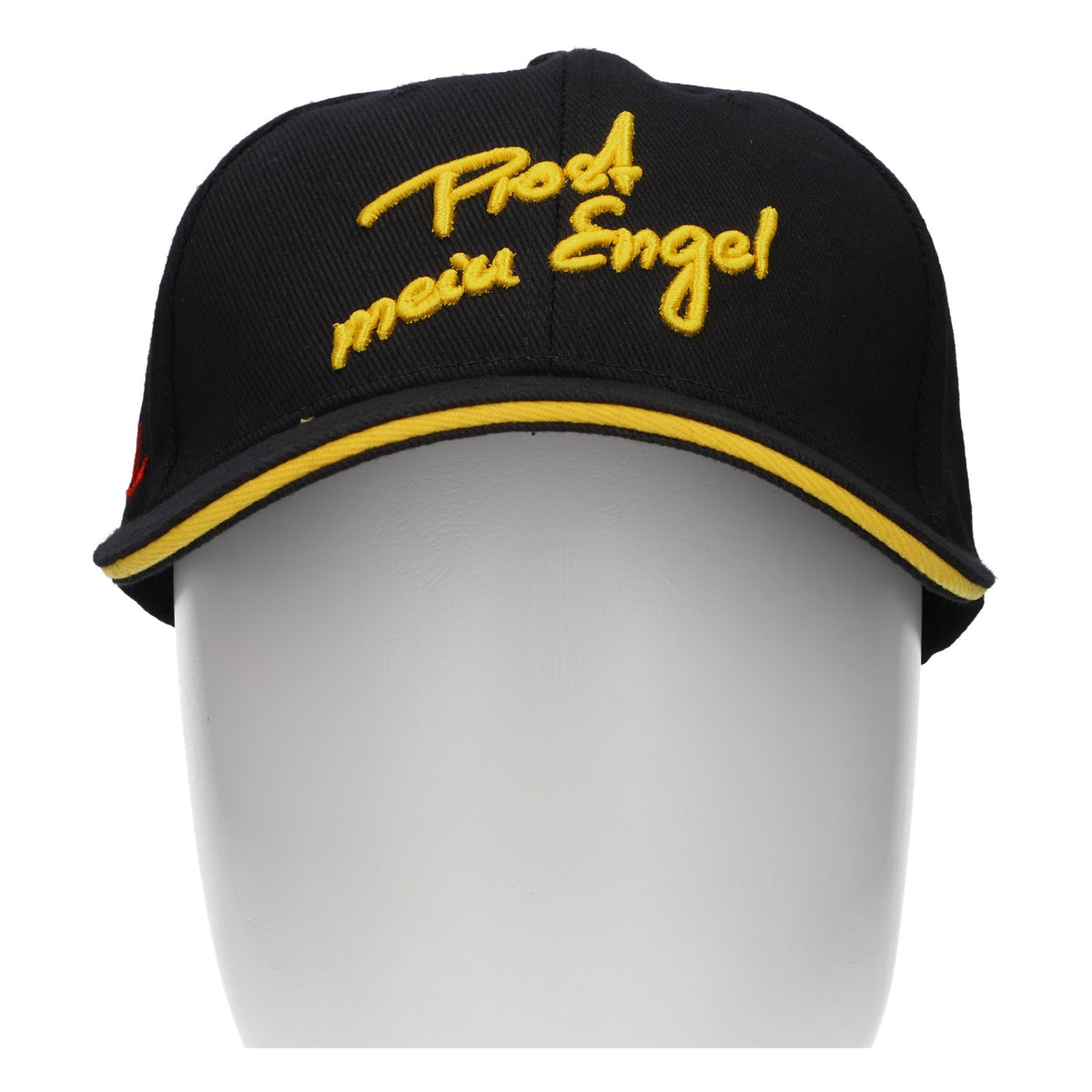 Engel Beer Cap, Adjustable, "Cheers, My Angel" Black Cotton – View 2