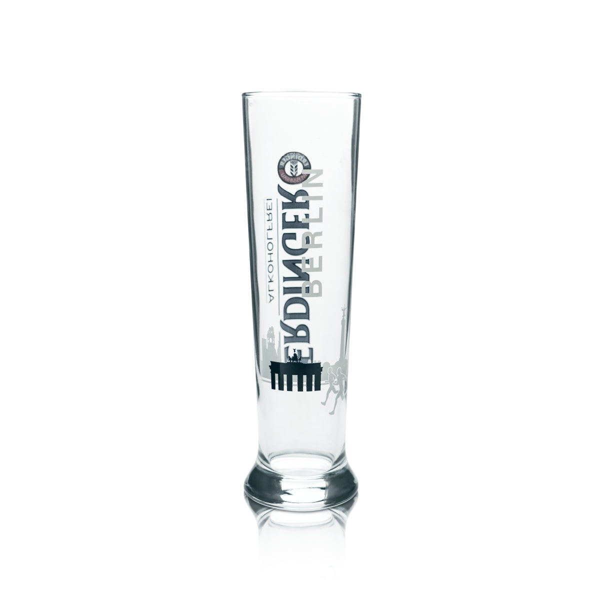Erdinger Beer Glass 0.5l Wheat Beer Edition Berlin Alcohol-Free Yeast Wheat Glasses