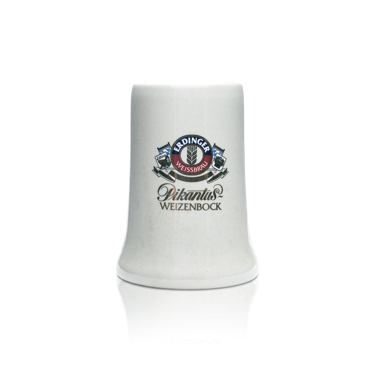 Erdinger beer mug glass 0.5l clay tankard Seidel glasses Pikantus wheat bock beer