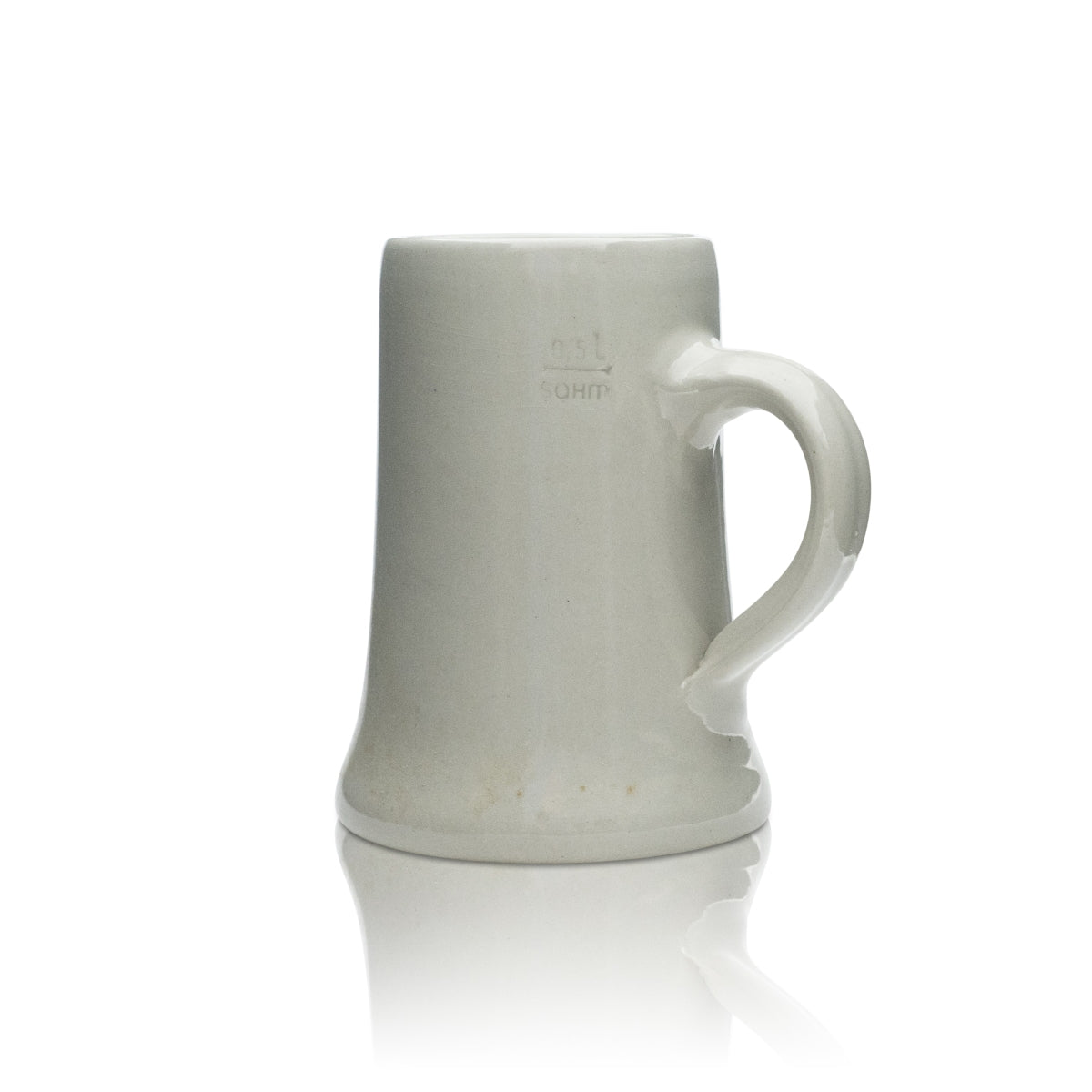 Erdinger beer mug glass 0.5l clay tankard Seidel glasses Pikantus wheat bock beer – View 2