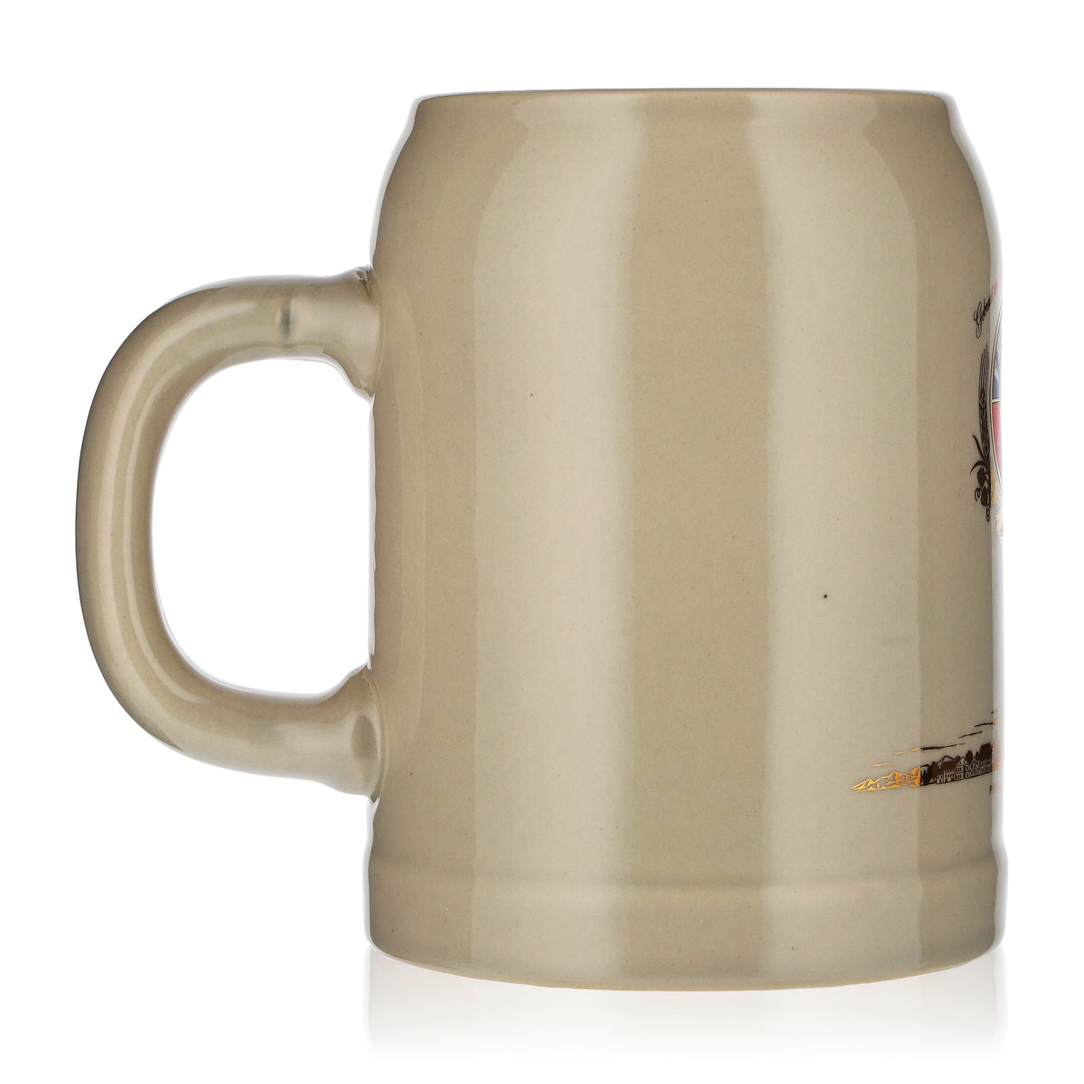 Erdinger Weissbräu beer glass mug 0.5l clay mug cityscape Franz Herb – View 3