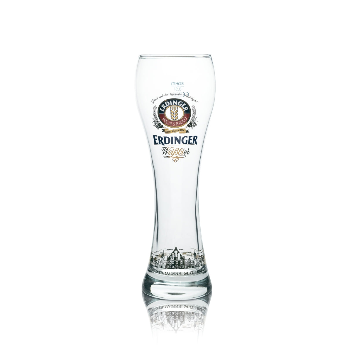 Erdinger Weissbräu Glass 0.5l Wheat Beer Yeast Wheat Glasses 130th Anniversary