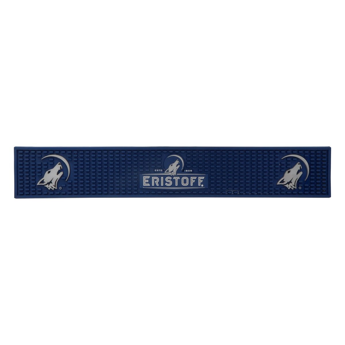 Eristoff Vodka Bar Mat Drip Mat Bar Accessories Blue Design