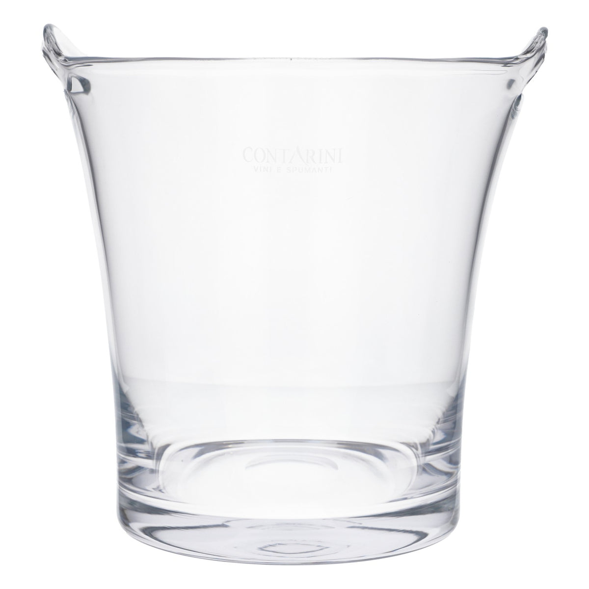 Evian Water Acrylic Bottle Cooler Ice Cube Container Cooler – View 4