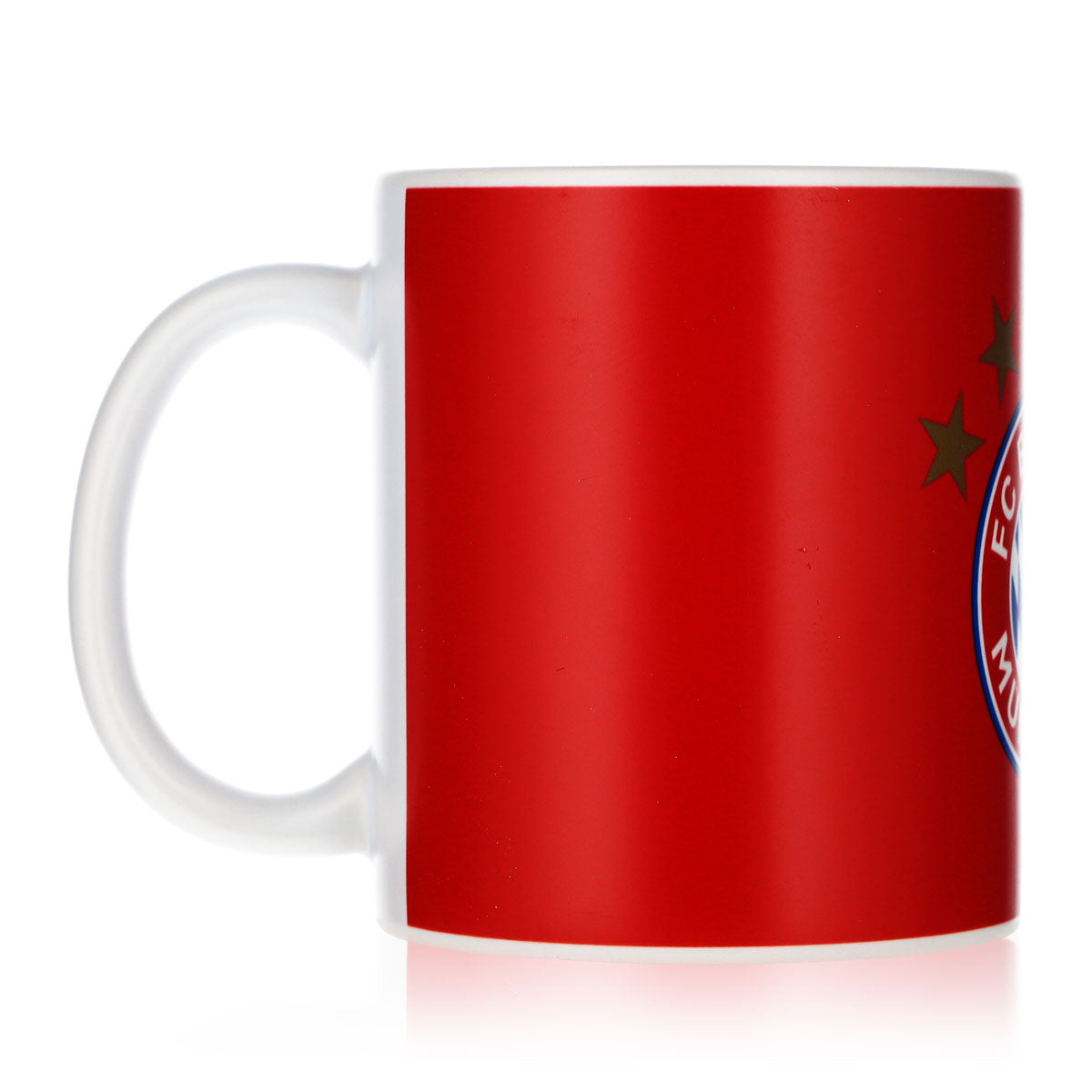 FC Bayern Merchandise - Miscellaneous - 0.35 L Glass Coffee Mug with FC Bayern Munich Logo – View 2