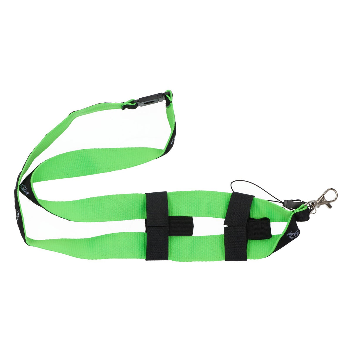 Feigling Liqueur Keyring Lanyard Black/Green – View 2