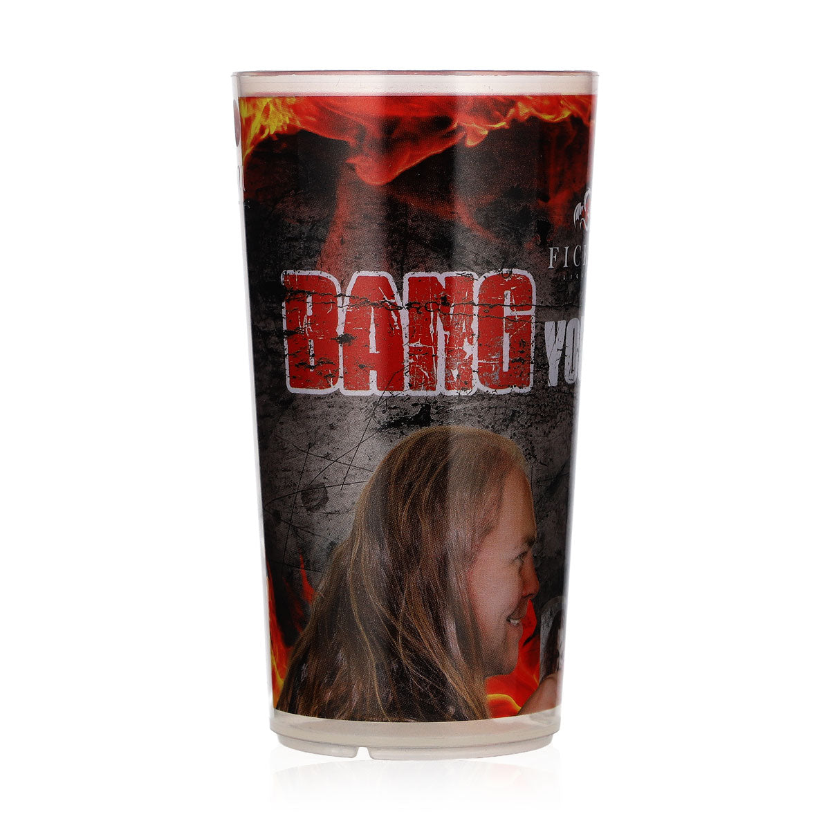 Ficken Liqueur Glass "Bang Your Cup" 0.2 L Reusable Plastic Cup – View 2