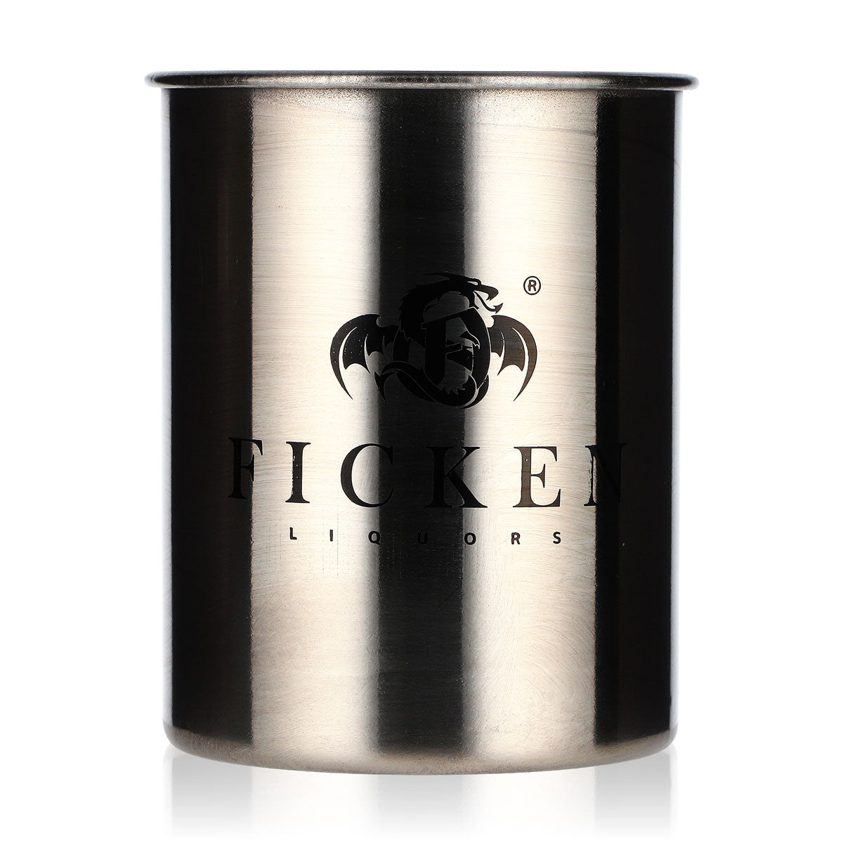 Ficken Liqueur Glass, Metal, Silver, Long Drink Cup