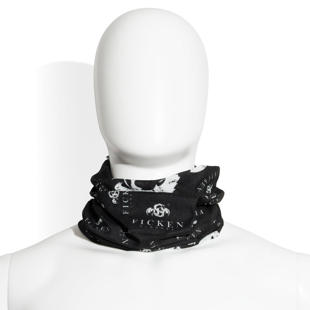Fucking liqueur scarf bandana cloth NEW OVP black neckband multifunctional cloth