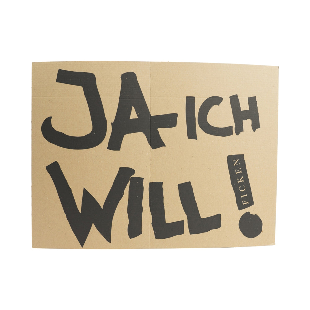 Fucking liqueur cardboard sign Yes, I do Fucking festival wall sign Party camping