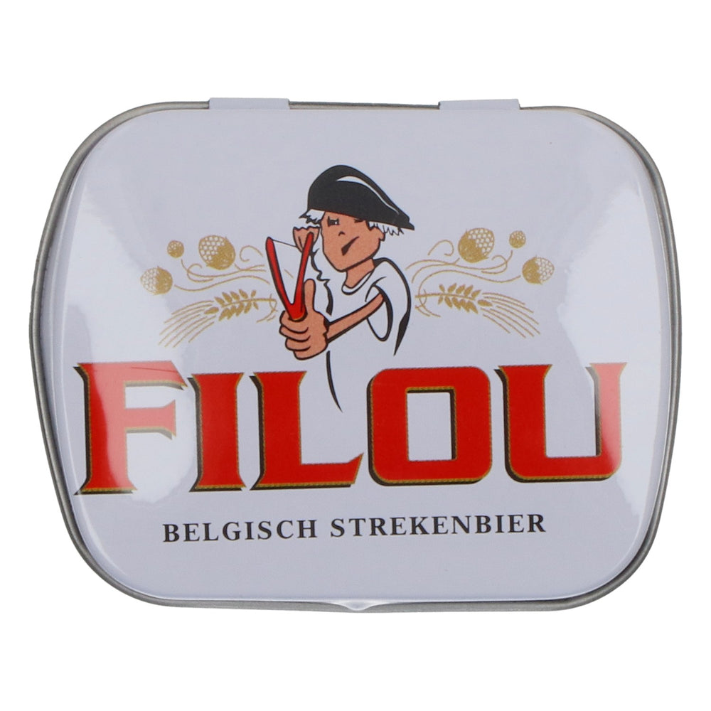 Filou Beer Peppermint Drops Metal Tin