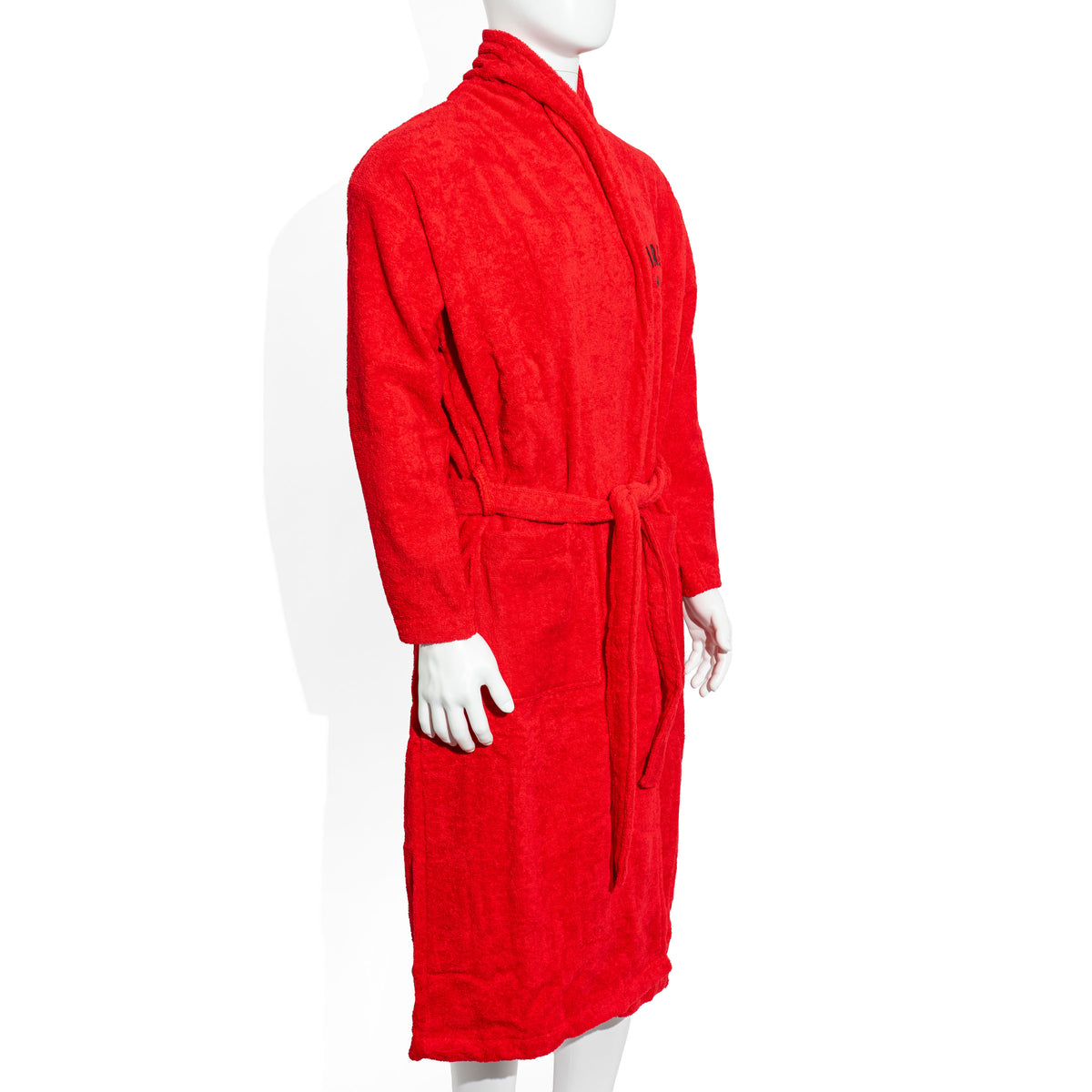 Fireball Whiskey Glass Cotton Bathrobe – View 2