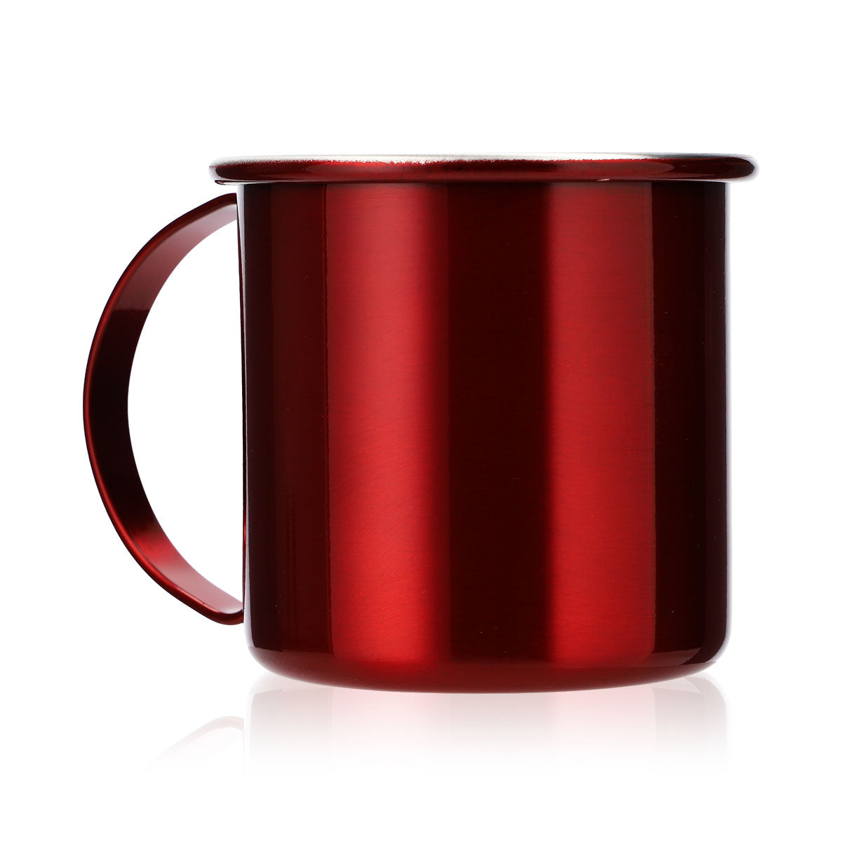 Fireball Whiskey Glass Stainless Steel Mug 0.46 L Mug Moscow Mule Red – View 3