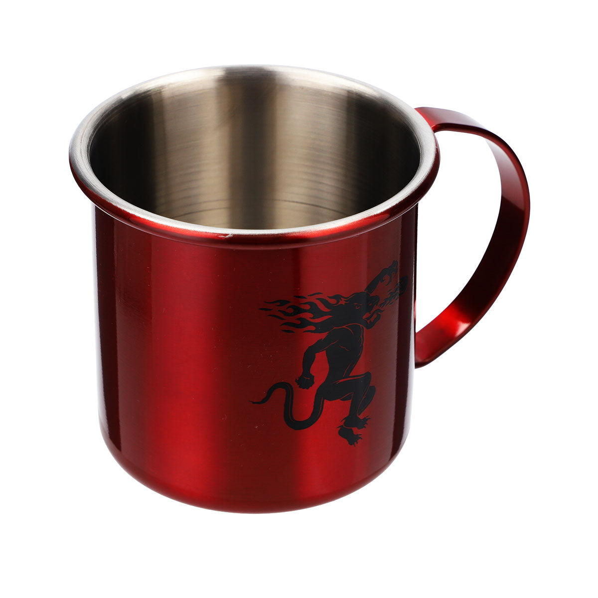 Fireball Whiskey Glass Stainless Steel Mug 0.46 L Mug Moscow Mule Red – View 4