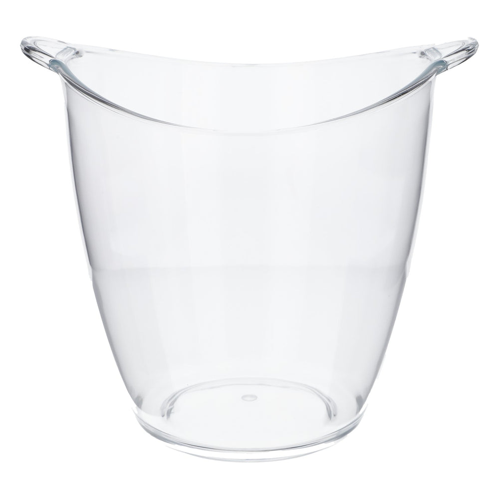 Bottle cooler Beverage cooler Cooler Plastic/acrylic with handles Clear