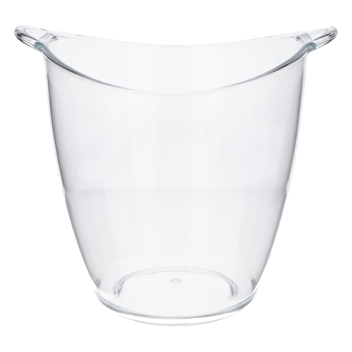 Bottle cooler Beverage cooler Cooler Plastic/acrylic with handles Clear