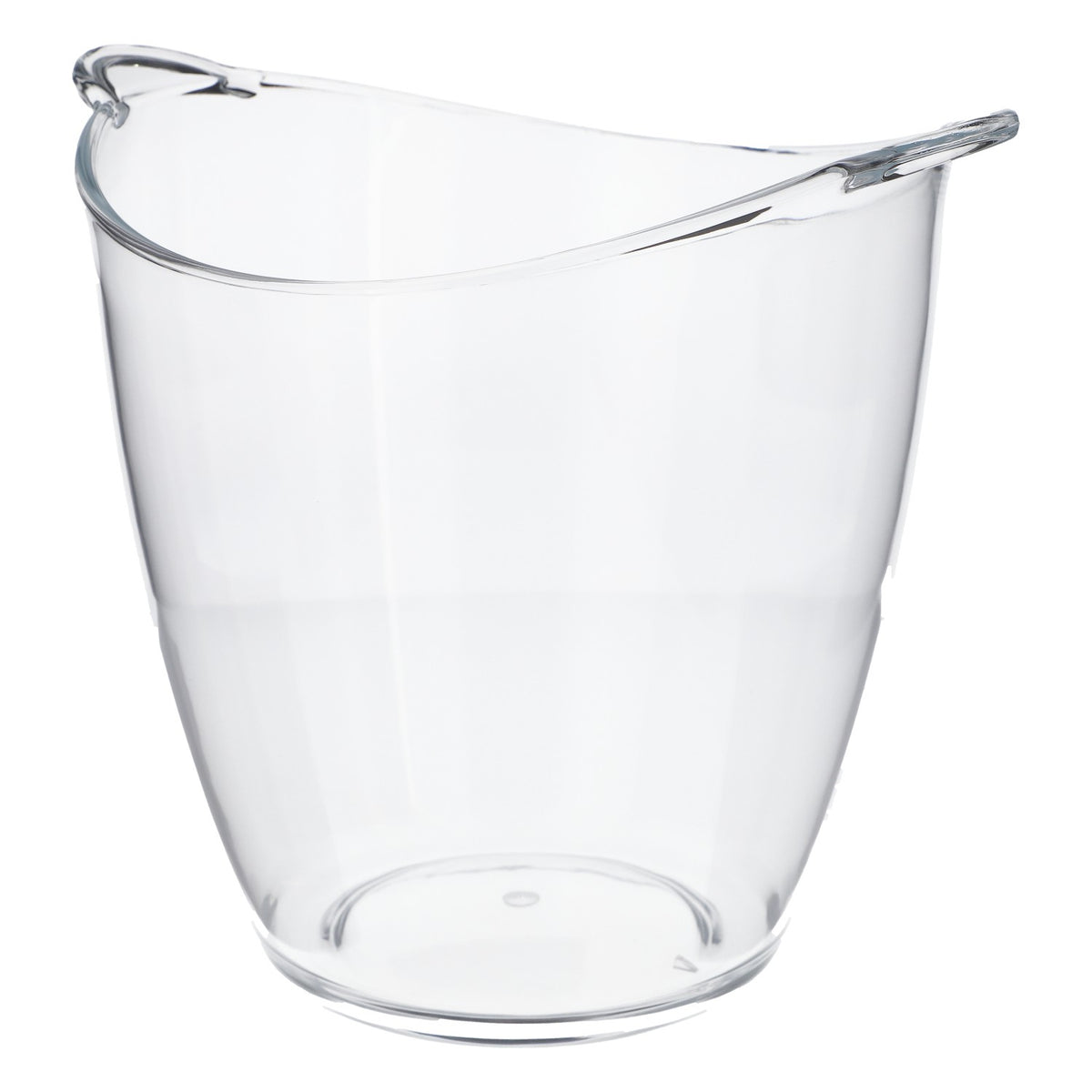 Bottle cooler Beverage cooler Cooler Plastic/acrylic with handles Clear – View 3