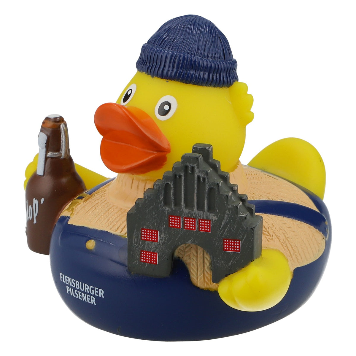 Flensburg Beer Rubber Duck Squeaky Duck Cult Gift