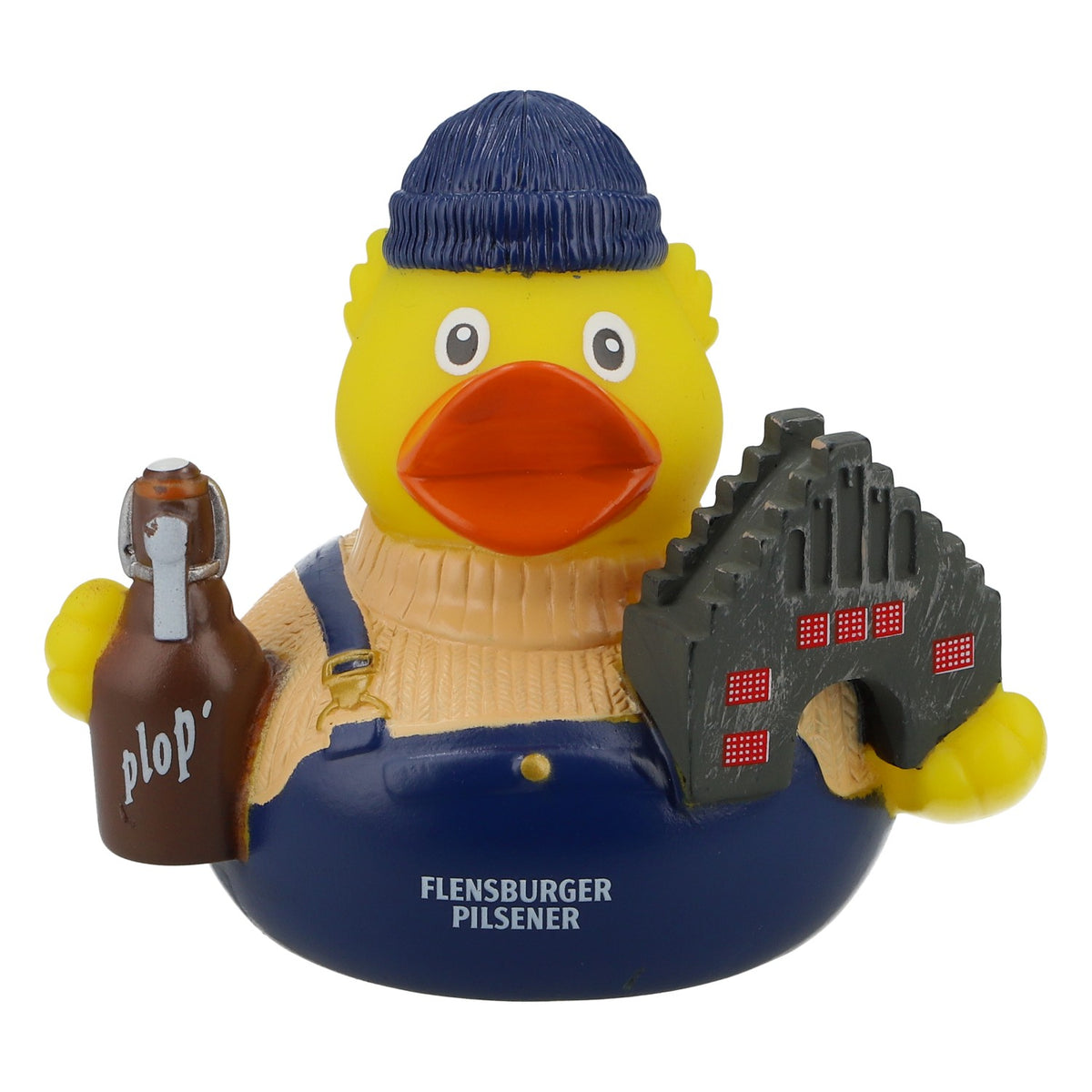 Flensburg Beer Rubber Duck Squeaky Duck Cult Gift – View 2