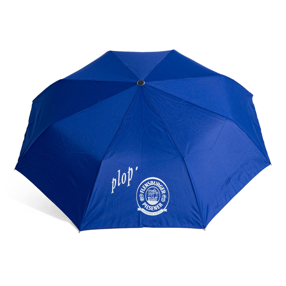 Flensburg Pilsener umbrella, pocket umbrella, automatic, blue – View 4