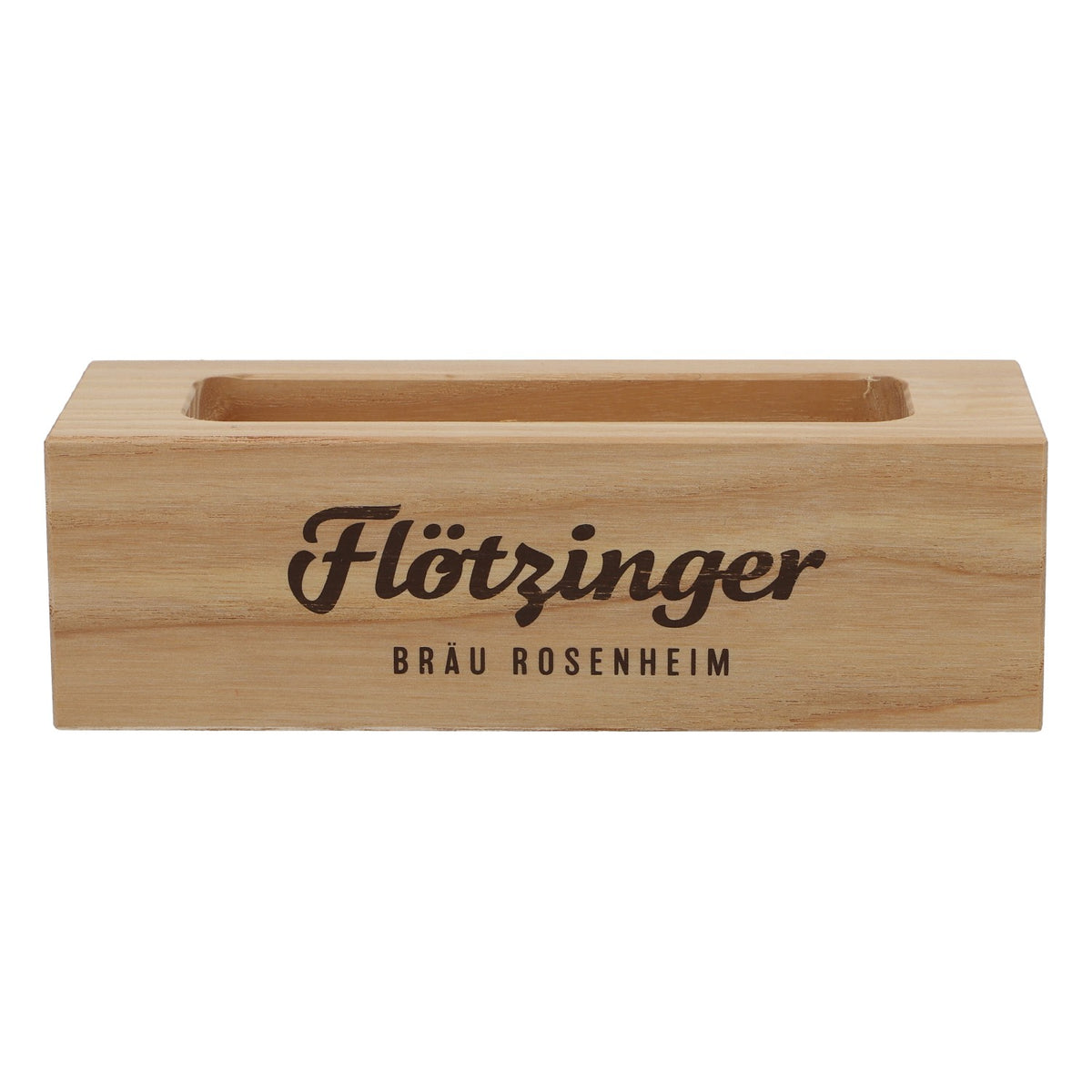 Flötzinger Beer Real Wood Beer Coaster Holder Beer Coaster Stand – View 2