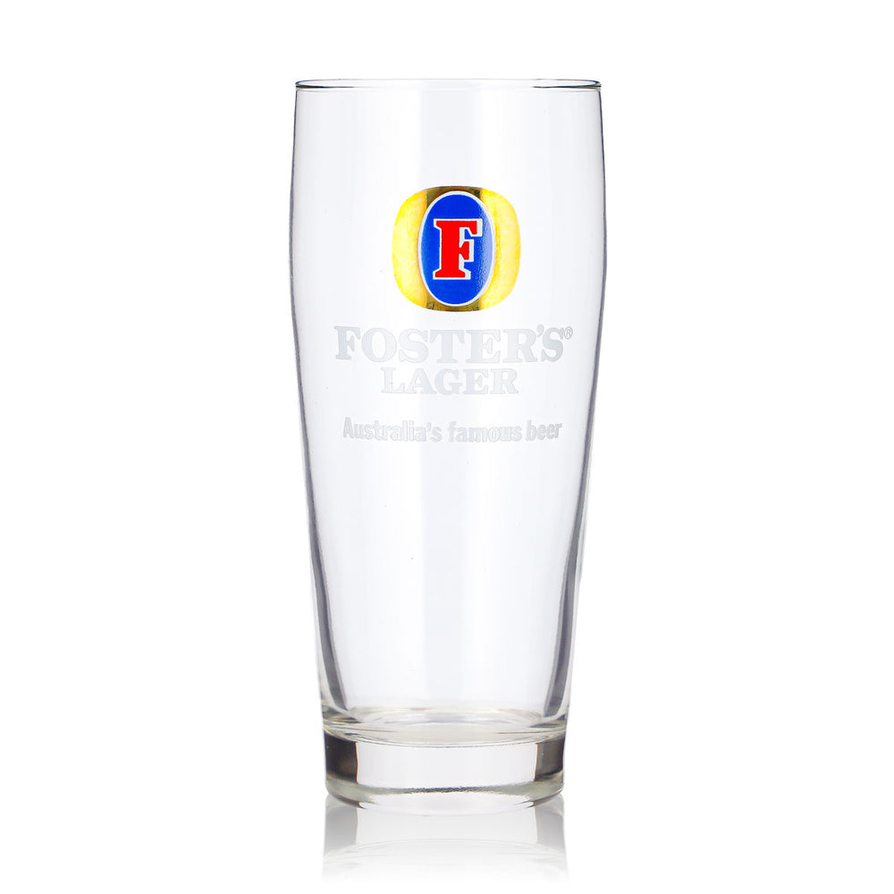 Foster's Beer Glass 0.48 L Willi Becher Lager Beer Glass Willibecher Beer Mug Seidel