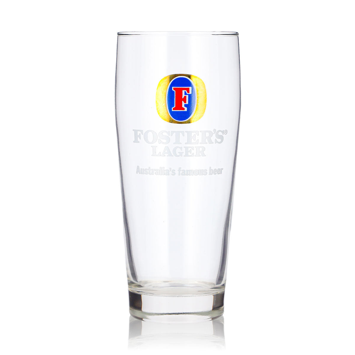 Foster's Beer Glass 0.48 L Willi Becher Lager Beer Glass Willibecher Beer Mug Seidel