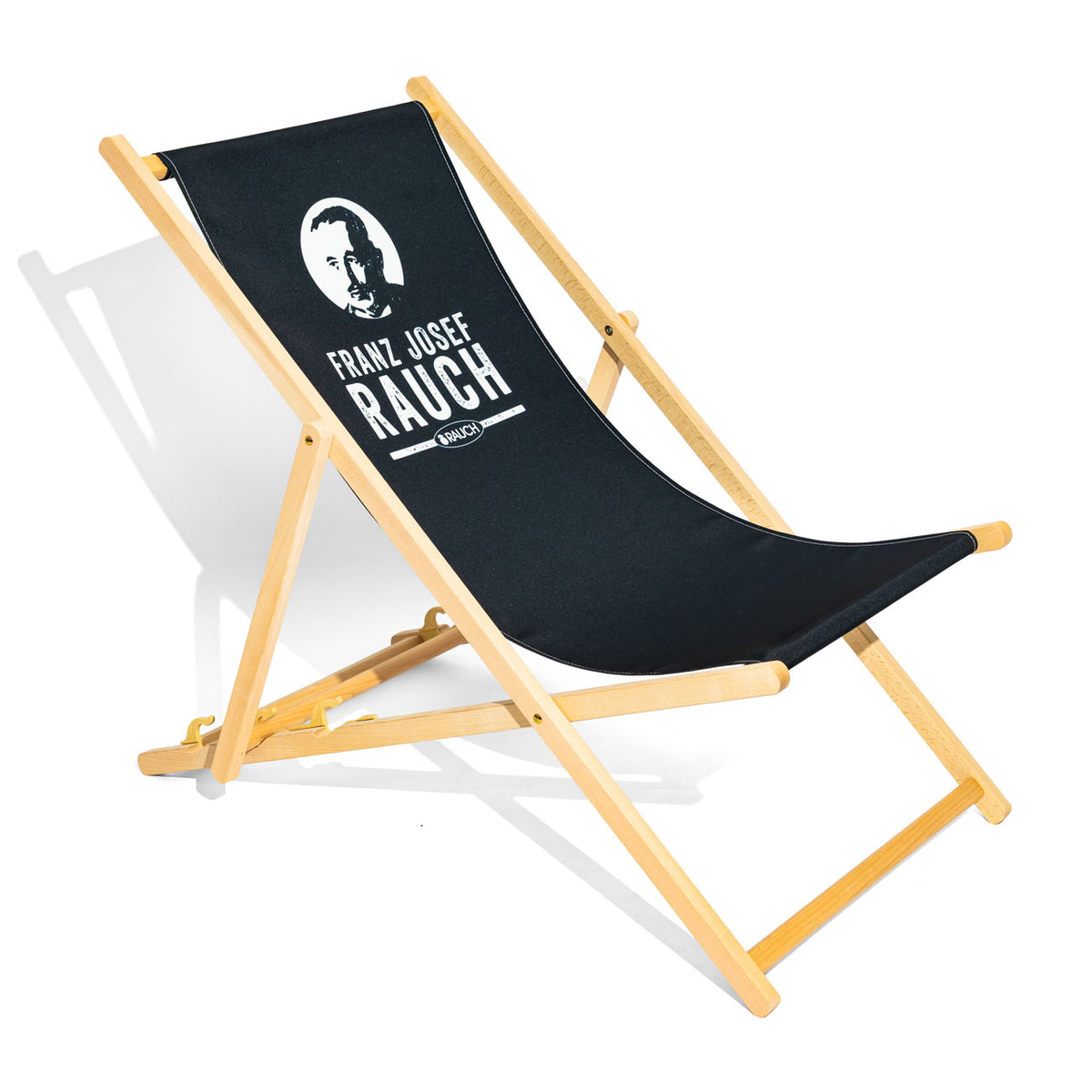 Franz Josef Rauch Juice Deck Chair Beach Chair Party Chair Wooden Frame