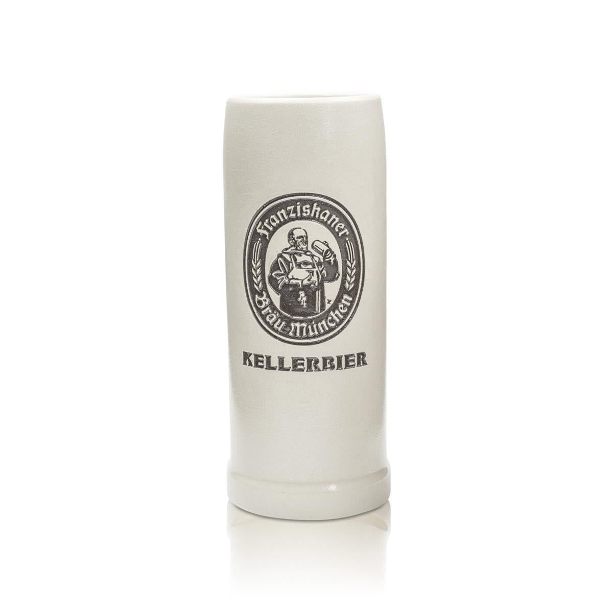 6x Franziskaner Beer Cellar Beer Mug Beer Steek Clay 0.5l Collector's Mug – View 2