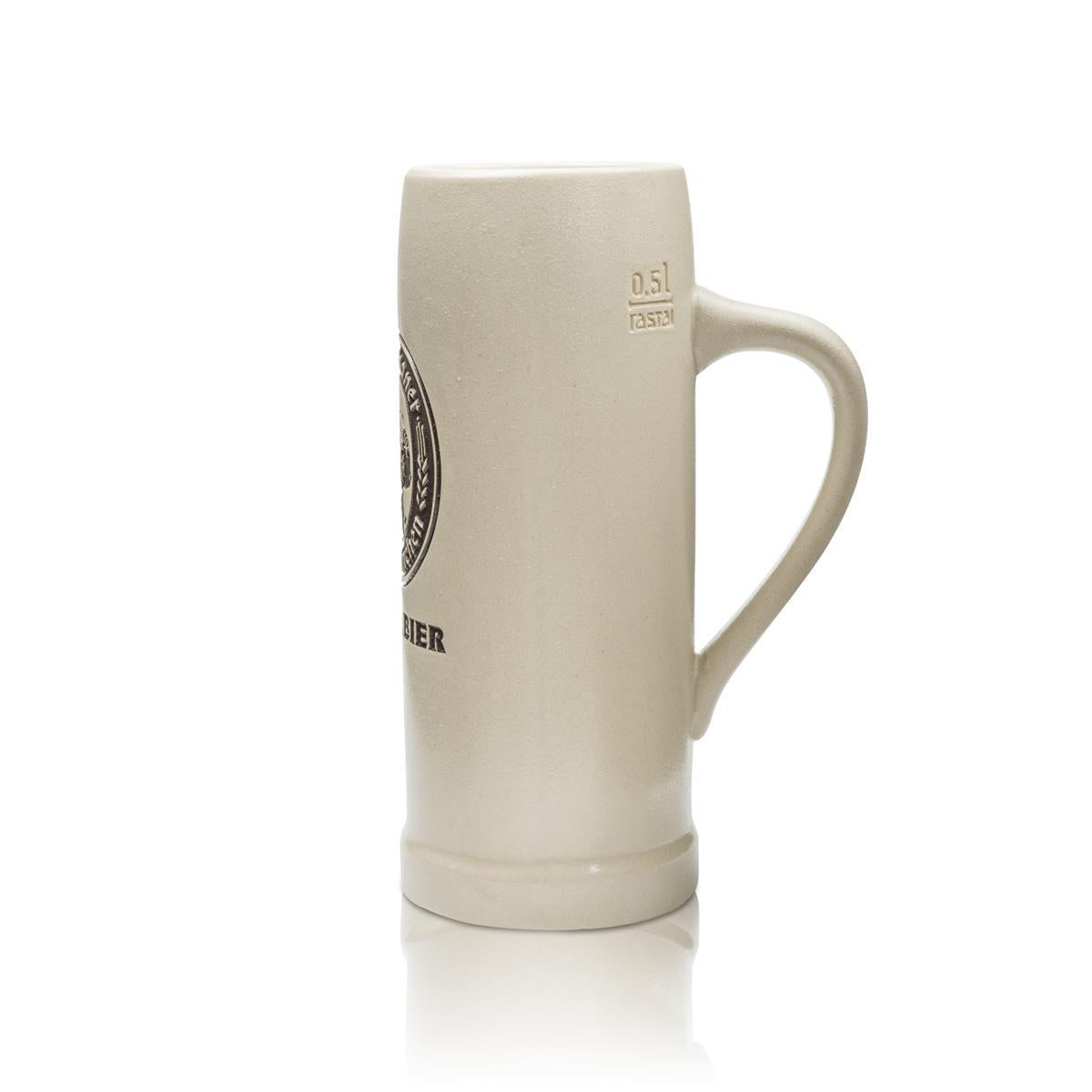 6x Franziskaner Beer Cellar Beer Mug Beer Steek Clay 0.5l Collector's Mug – View 3