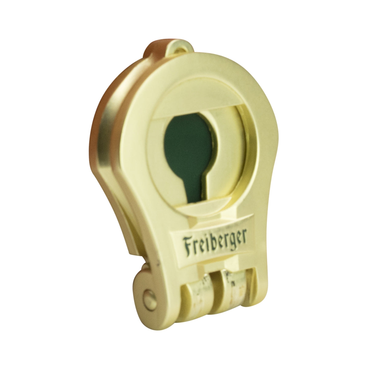 Freiberger beer bottle opener, cap lifter, lever opener, foldable, gold – View 3