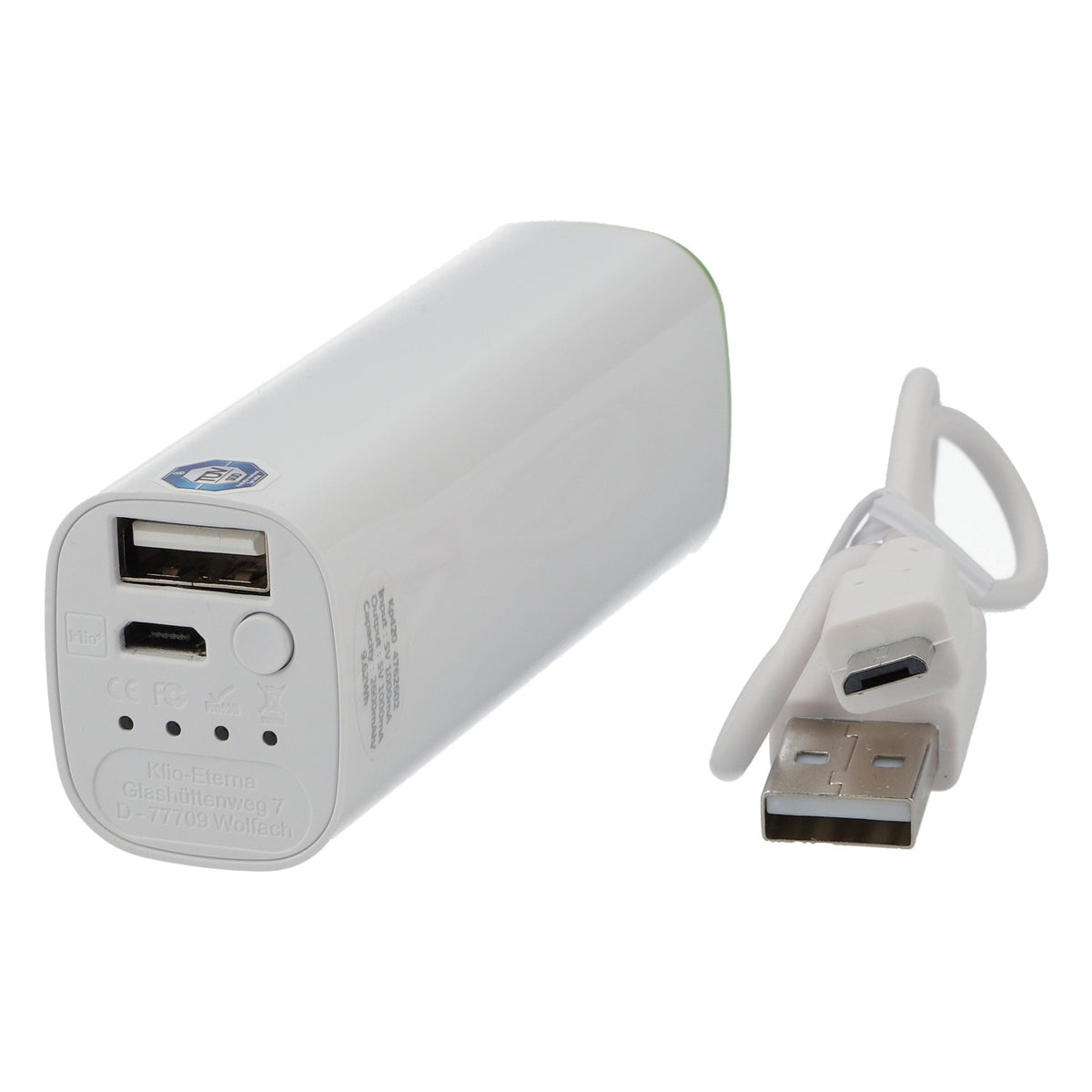 Freixenet Mia PowerBank Additional Battery 2600mAh Mobile Phone Battery USB White – View 4