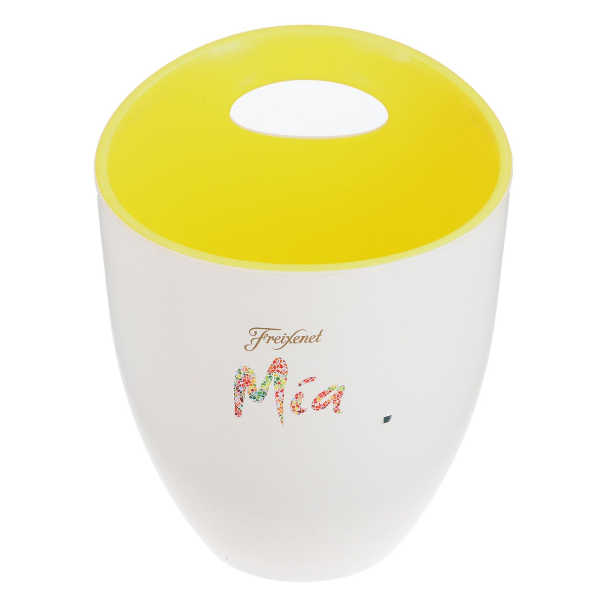 Freixenet Mia sparkling wine bottle cooler ice bucket Icecube yellow version – View 2