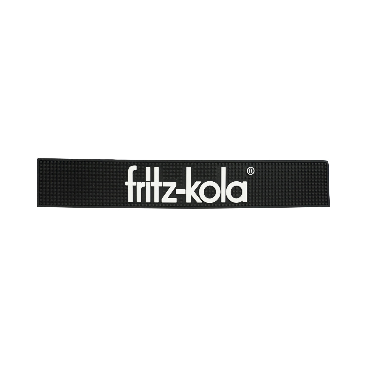Fritz-Kola bar mat 59x10cm black cola glasses drip mat runner rubber