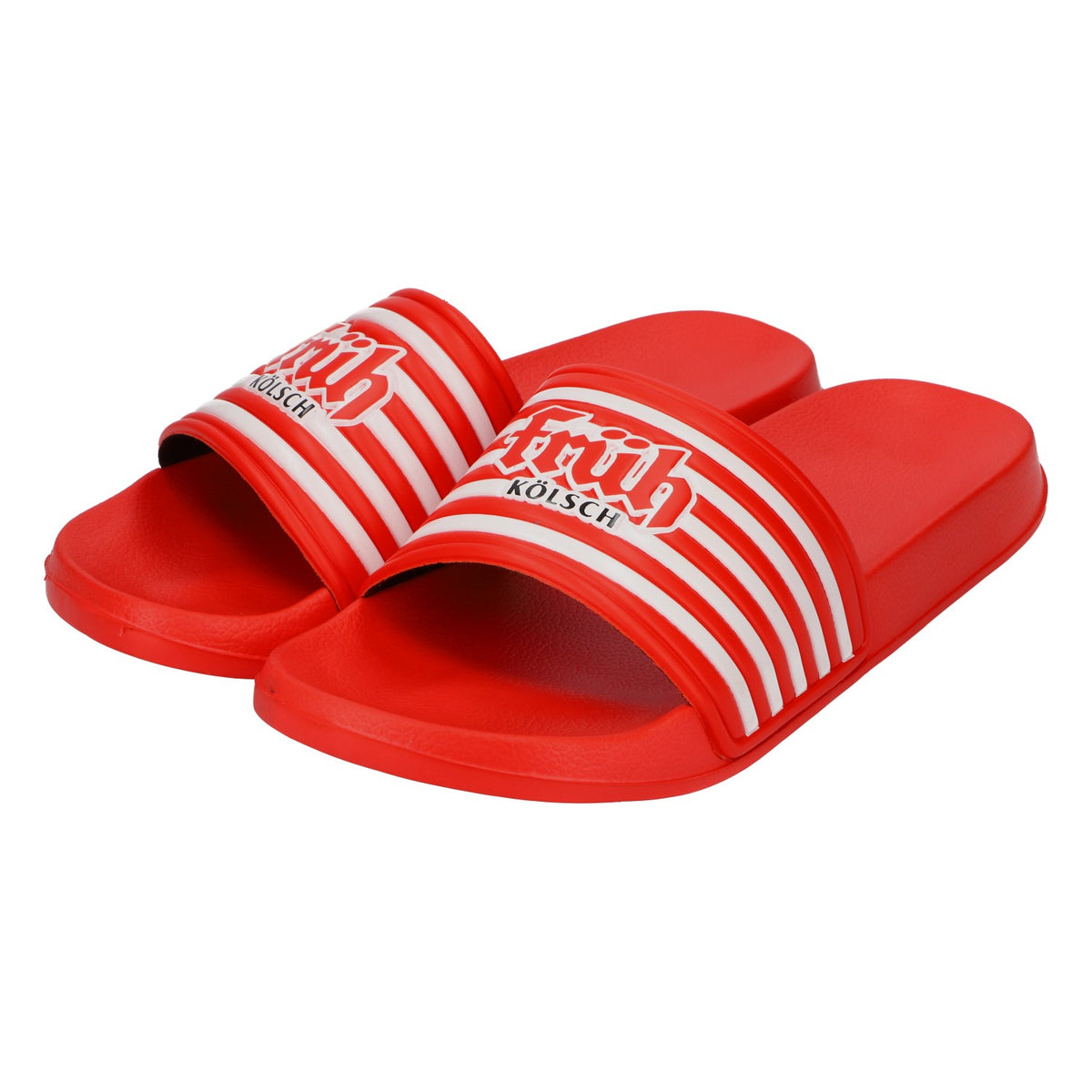 Früh Kölsch Beer Beach Sandals Beach Shoes Size 42/43 Red