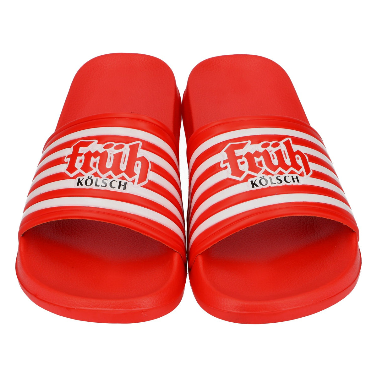 Früh Kölsch Beer Beach Sandals Beach Shoes Size 42/43 Red – View 3