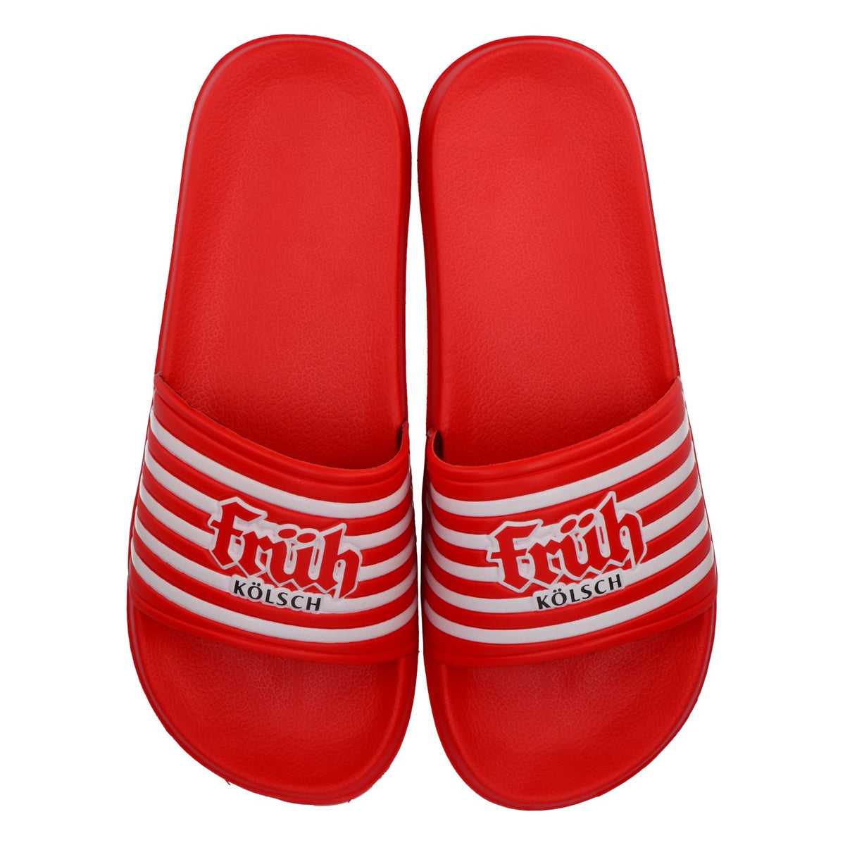 Früh Kölsch Beer Beach Sandals Beach Shoes Size 42/43 Red – View 4