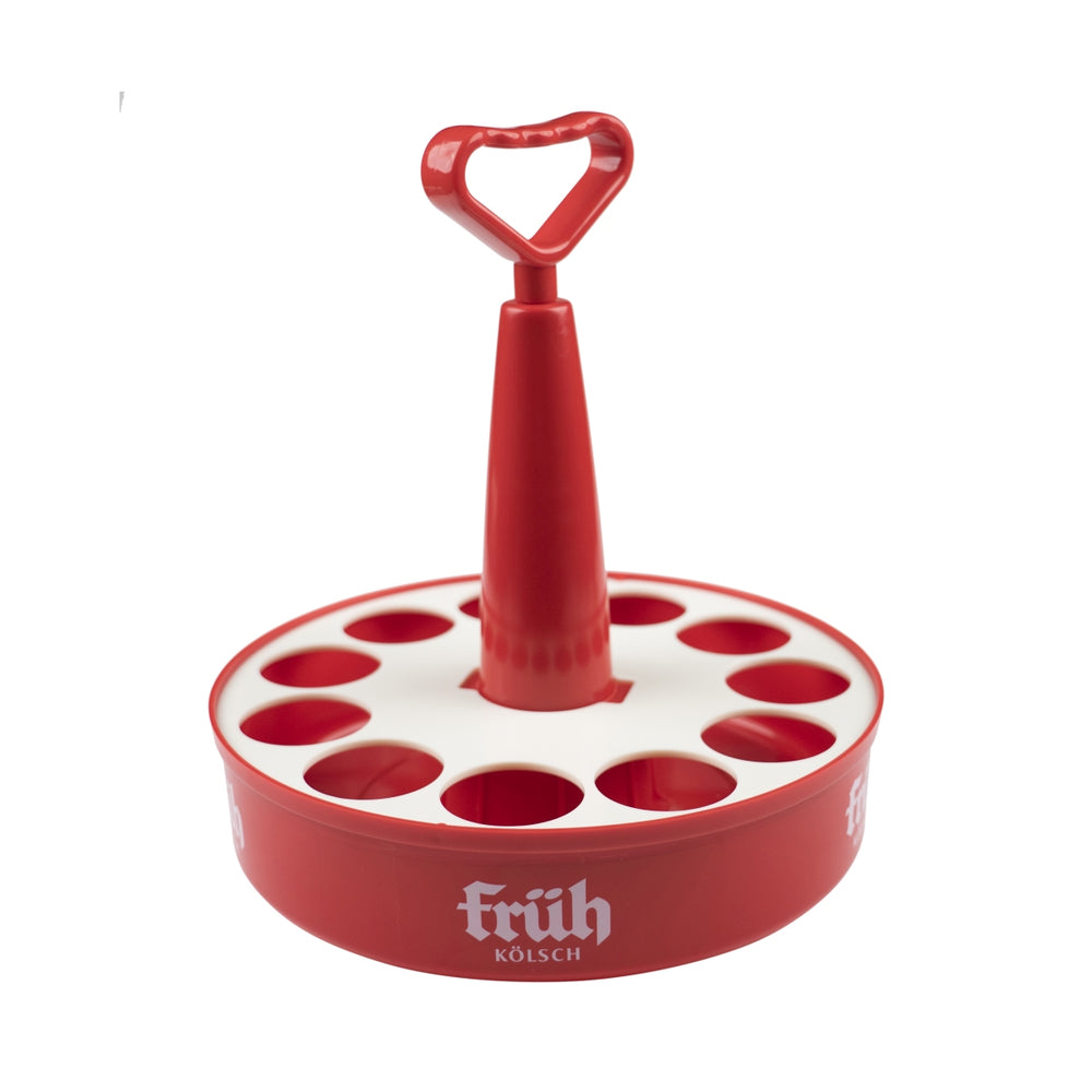 Früh Kölsch Beer Glass Holder Rack Large for 11 Glasses Ø5.6cm Pub Bar