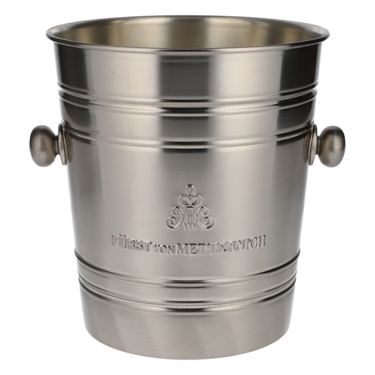 Prince of Metternich Champagne Ice Bucket Bottle Cooler Ice Box Stainless Steel Silver