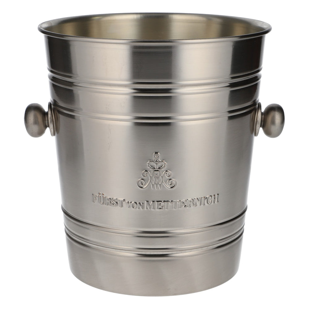Prince of Metternich Champagne Ice Bucket Bottle Cooler Ice Box Stainless Steel Silver