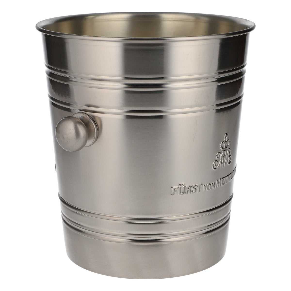 Prince of Metternich Champagne Ice Bucket Bottle Cooler Ice Box Stainless Steel Silver – View 2