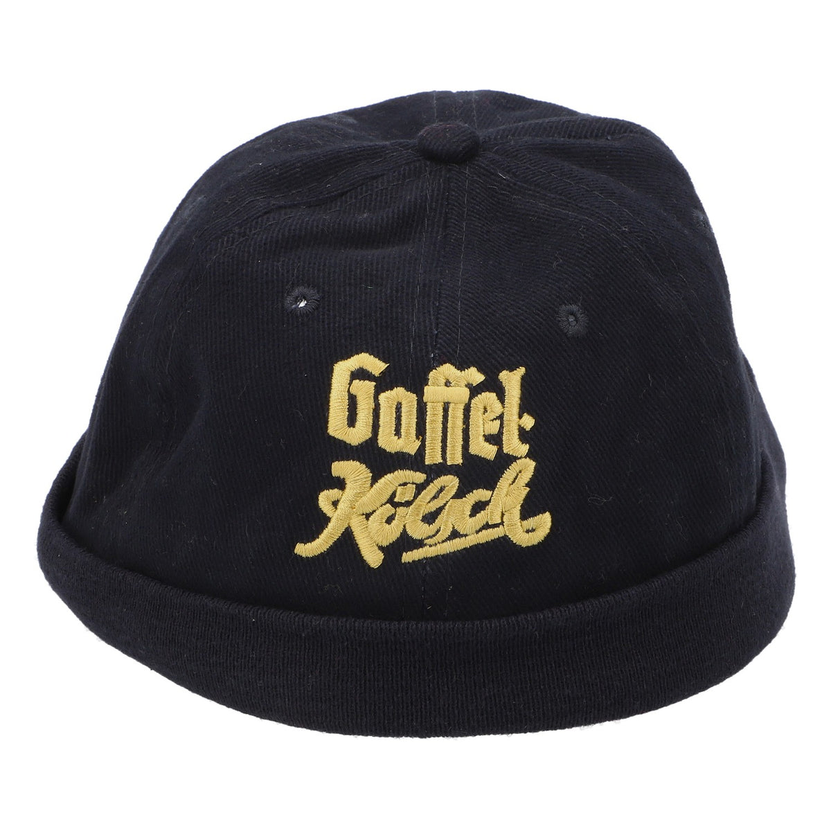 Gaffel beer cap beanie headwear baseball cap without visor gold lettering