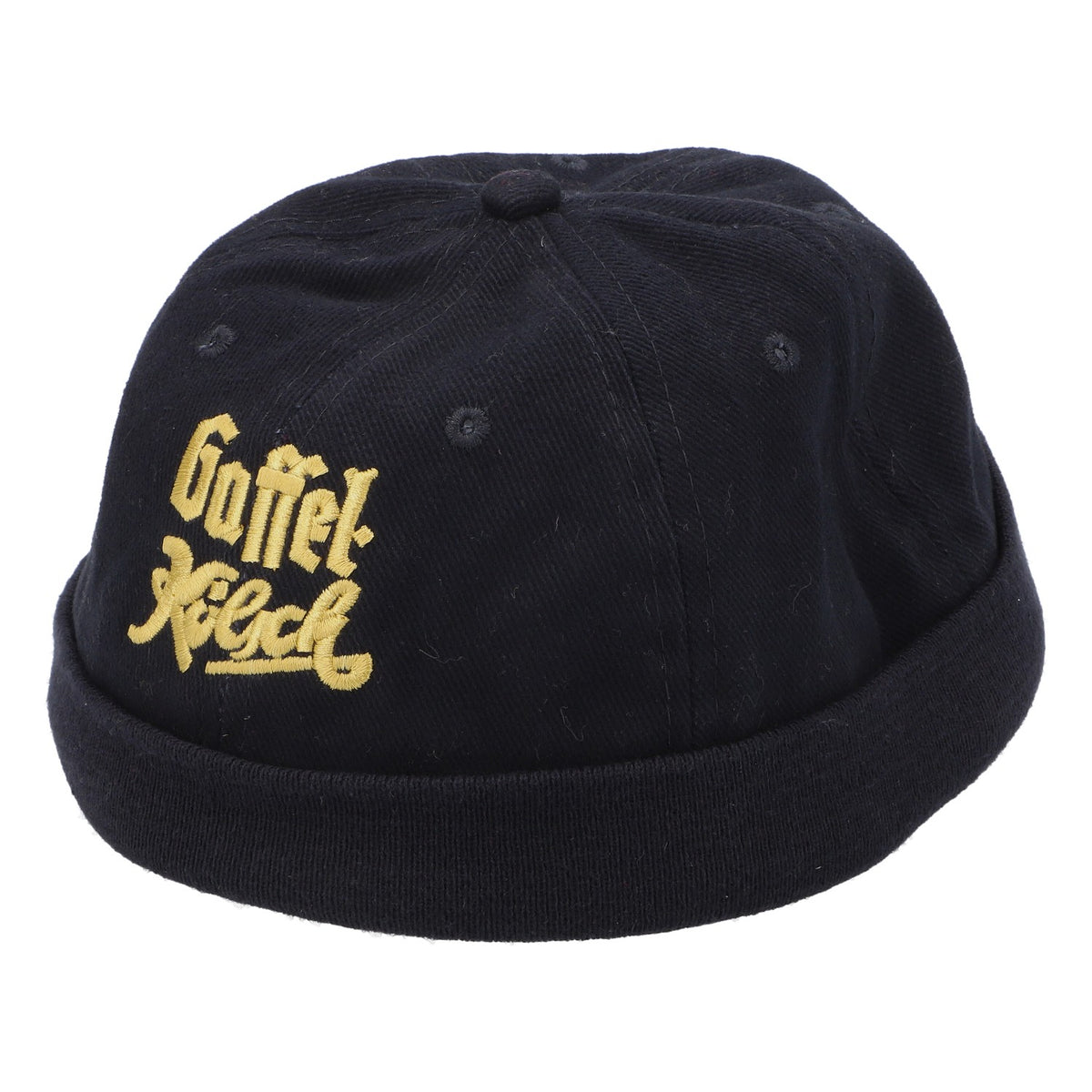 Gaffel beer cap beanie headwear baseball cap without visor gold lettering – View 2