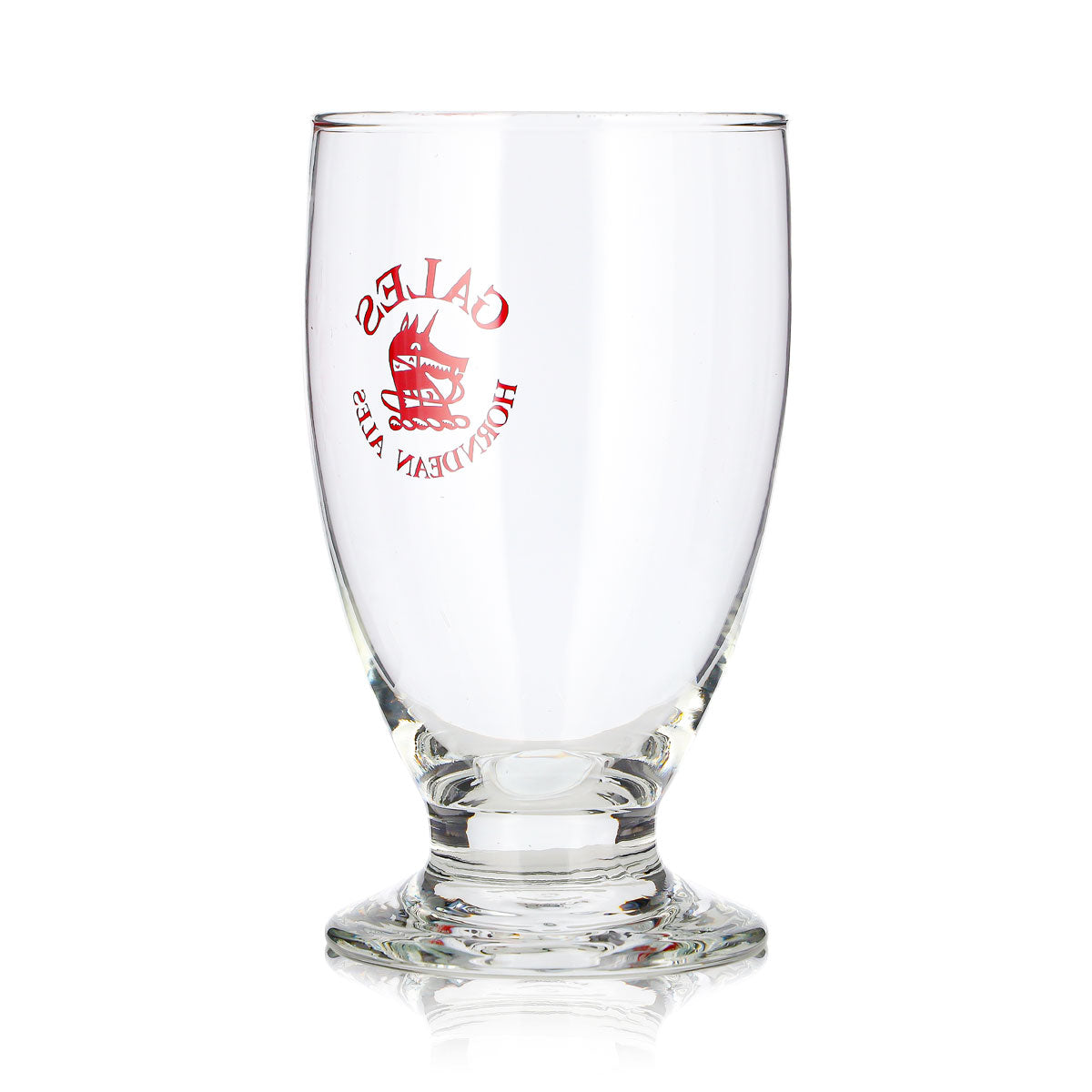 Gales Brewery Beer Glass 0.35 L Tulip Horndean Ales Dog Logo Red Logo – View 4