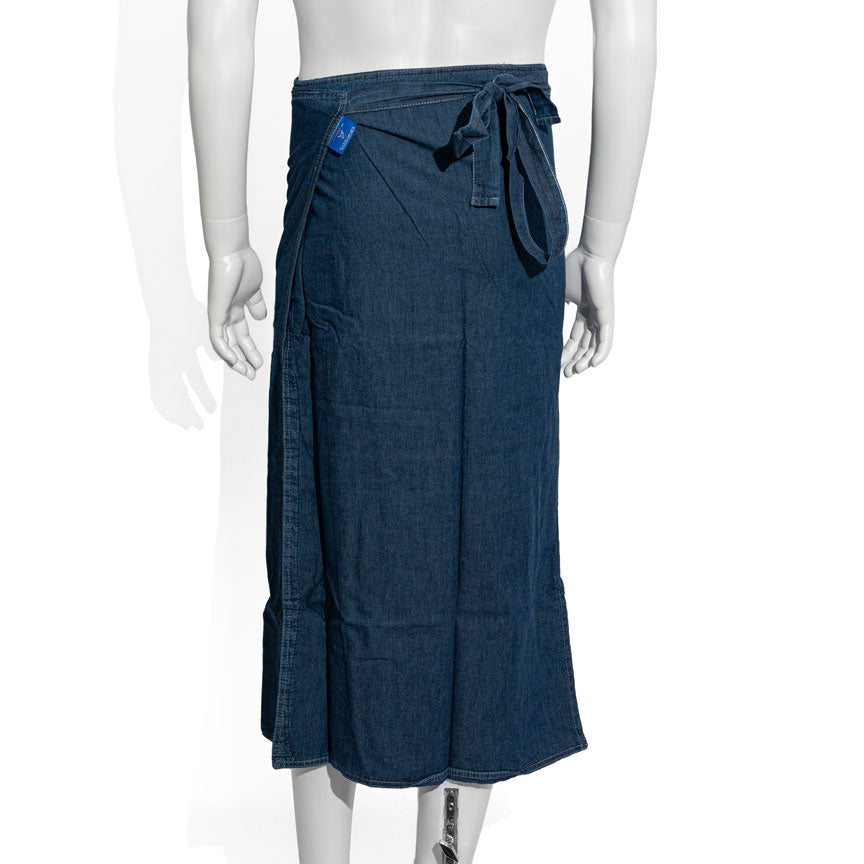 Gauloises Cigarettes Waiter's Bistro Apron Denim Size M Blue – View 3