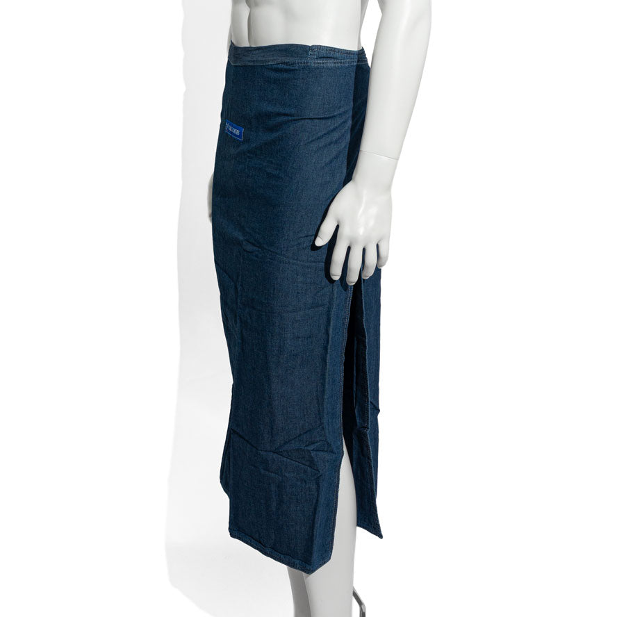 Gauloises Cigarettes Waiter's Bistro Apron Denim Size M Blue – View 4